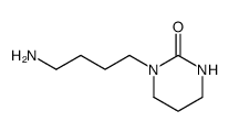 1-(4-aminobutyl)tetrahydropyrimidin-2(1H)-one Structure