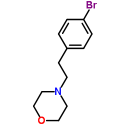 4-(4-溴苯乙基)吗啉结构式