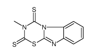 3-methyl-[1,3,5]thiadiazino[3,2-a]benzimidazole-2,4-dithione结构式