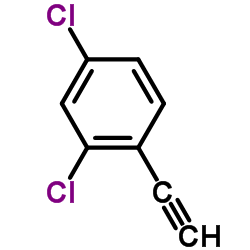 2,4-Dichloro-1-ethynylbenzene structure