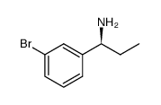 (1S)-1-(3-BROMOPHENYL)PROPYLAMINE Structure