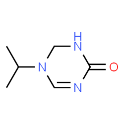 1,3,5-Triazin-2(1H)-one,5,6-dihydro-5-(1-methylethyl)-(9CI) structure