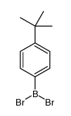 dibromo-(4-tert-butylphenyl)borane Structure
