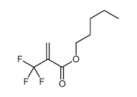 pentyl 2-(trifluoromethyl)prop-2-enoate结构式