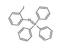 (2-iodophenylimino)triphenylphosphorane结构式