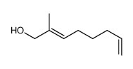 2-methylocta-2,7-dien-1-ol结构式