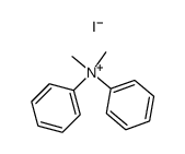 dimethyl-diphenyl-ammonium, iodide结构式