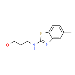 1-Propanol,3-[(5-methyl-2-benzothiazolyl)amino]-(9CI) structure