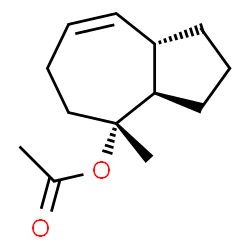 4-Azulenol,1,2,3,3a,4,5,6,8a-octahydro-4-methyl-,acetate,(3aR,4R,8aS)-rel-(9CI) picture