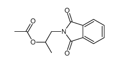 1-(1,3-dioxoisoindol-2-yl)propan-2-yl acetate Structure