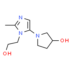 1H-Imidazole-1-ethanol,5-(3-hydroxy-1-pyrrolidinyl)-2-methyl-(9CI) picture