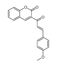 (E)-3-(3-(4-methoxyphenyl)acryloyl)-2H-chromen-2-one Structure