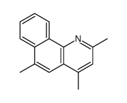 2,4,6-trimethylbenzo[h]quinoline Structure
