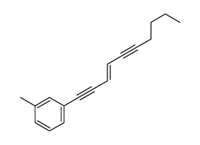 1-dec-3-en-1,5-diynyl-3-methylbenzene Structure