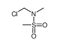 N-(chloromethyl)-N-methylmethanesulfonamide Structure