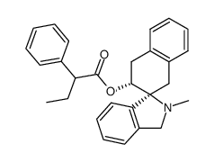 (1S,3'R)-2-methyl-3',4'-dihydro-1'H-spiro[isoindoline-1,2'-naphthalen]-3'-yl 2-phenylbutanoate Structure
