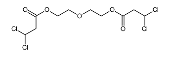 2-[2-(3,3-dichloropropanoyloxy)ethoxy]ethyl 3,3-dichloropropanoate结构式