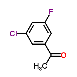3'-Chloro-5'-fluoroacetophenone structure