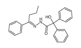 benzilic acid α-propylbenzylidenehydrazide结构式
