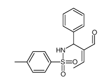 N-(2-formyl-1-phenylbut-2-enyl)-4-methylbenzenesulfonamide Structure