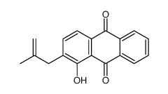 1-hydroxy-2-(2-methylprop-2-enyl)anthracene-9,10-dione Structure