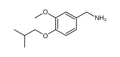 Benzenemethanamine, 3-methoxy-4-(2-methylpropoxy)结构式