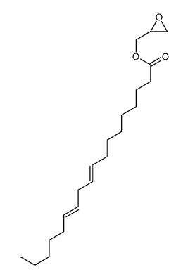 oxiran-2-ylmethyl octadeca-9,12-dienoate结构式