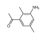 Acetophenone,3-amino-2,5-dimethyl- (5CI)结构式