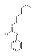 S-phenyl N-hexylcarbamothioate Structure