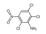 2,3,6-trichloro-5-nitro-aniline结构式
