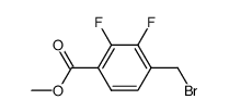 methyl 4-(bromomethyl)-2,3-difluorobenzoate Structure