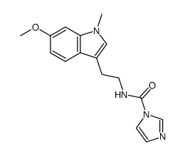 N-(2-(6-methoxy-1-methyl-1H-indol-3-yl)ethyl)-1H-imidazole-1-carboxamide Structure