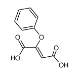 phenoxy-fumaric acid Structure