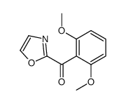 2-(2,6-DIMETHOXYBENZOYL)OXAZOLE Structure