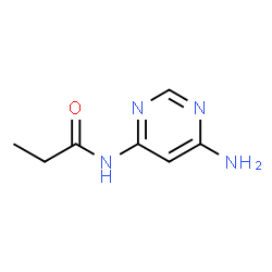 N-(6-AMINOPYRIMIDIN-4-YL)PROPIONAMIDE Structure