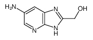 (6-amino-1H-imidazo[4,5-b]pyridin-2-yl)methanol结构式
