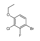 1-Bromo-3-Chloro-4-Ethoxy-2-Fluorobenzene Structure