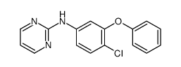 N-(4-chloro-3-phenoxyphenyl)pyrimidin-2-amine Structure