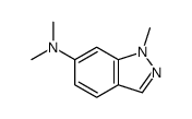 N,N,1-trimethylindazol-6-amine结构式