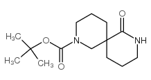 8-Boc-2,8-DIAZA-SPIRO[5.5]UNDECAN-1-ONE structure