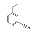 4-Ethyl-2-pyridinecarbonitrile结构式