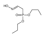 N-(2-dipropoxyphosphorylethylidene)hydroxylamine Structure