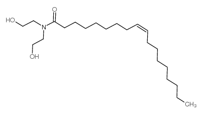 N,N-Diethanololeamide structure