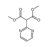 2-(嘧啶-2-基)丙二酸二甲酯结构式