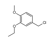 2-ethoxy-4-chloromethyl-1-methoxy-benzene Structure