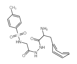 N-[[(2-amino-3-phenyl-propanoyl)amino]carbamoylmethyl]-4-methyl-benzenesulfonamide picture