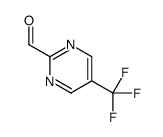 5-(trifluoromethyl)pyrimidine-2-carbaldehyde结构式