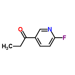 1-(6-Fluoro-3-pyridinyl)-1-propanone结构式