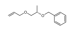 1-O-allyl-2-O-benzyl-3-deoxy-2(S)-glycerol结构式