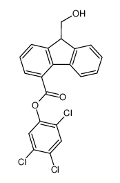 2,4,5-Trichlorophenyl 9-(Hydroxymethyl)fluorene-4-carboxylate结构式